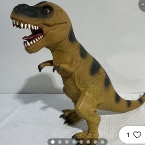 Realistic Tan Dinosaur Reptile Toy